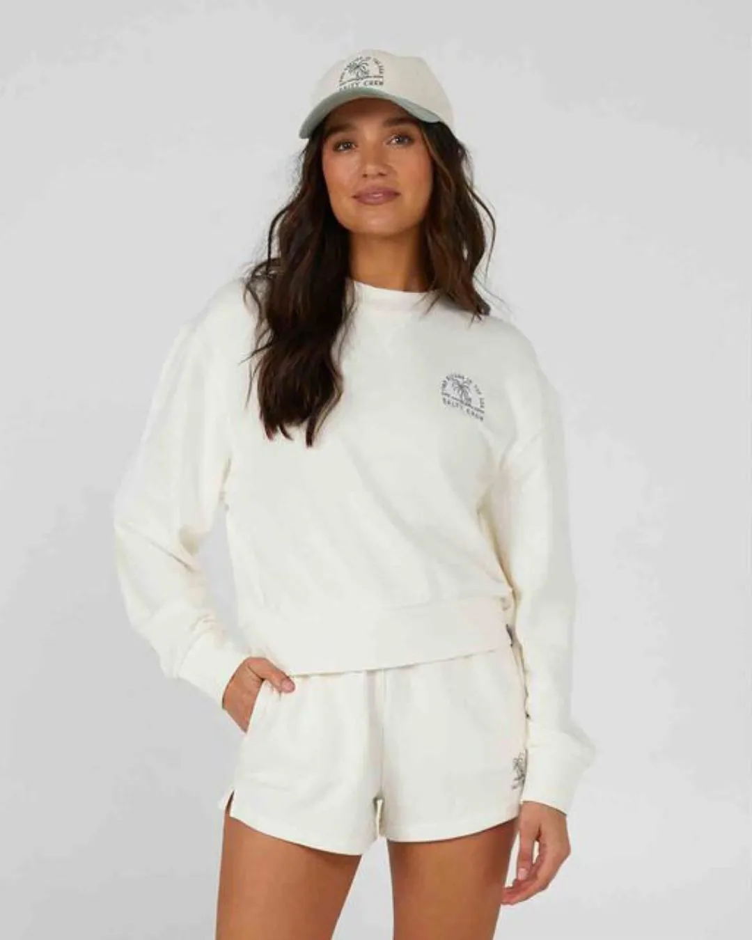 Sand Bar Crew - Off White Comfy Street Style