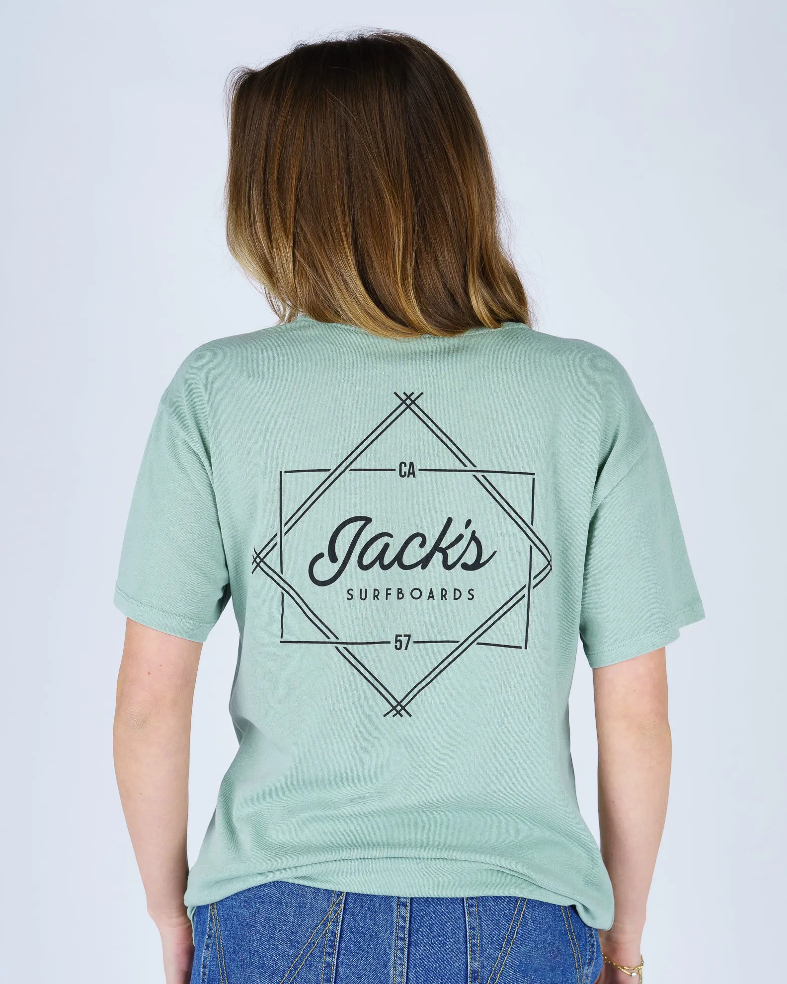 Women's Action S/S Tee SustainableManufacturing Wool combination