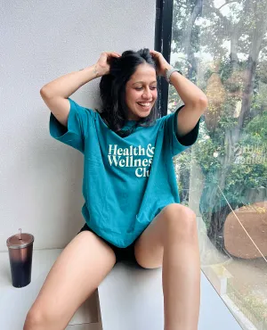 Trendy Vibes Cotton Oversized Printed Graphic Tshirt