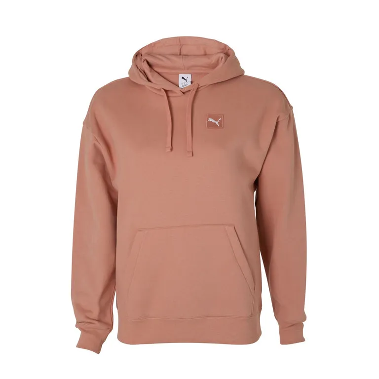 Active Design Puma Women's Essentials Fleece Peach Hoodie