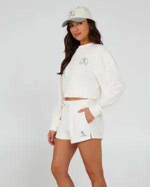 two piece outfit LightweightFabric Sand Bar Short - Off White