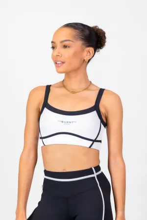 Fashion activewear Comfortable fit Stella Sports Bra - White