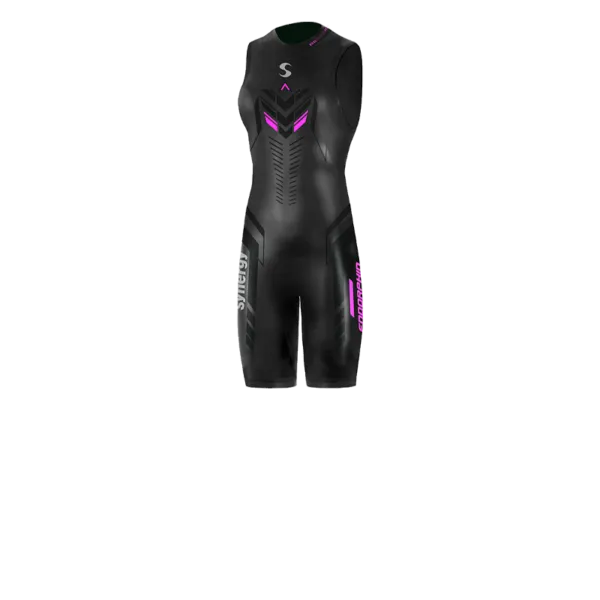 Women's Endorphin Quick John Triathlon Wetsuit VariableCoreWarmth Anatomical Stitching Lines