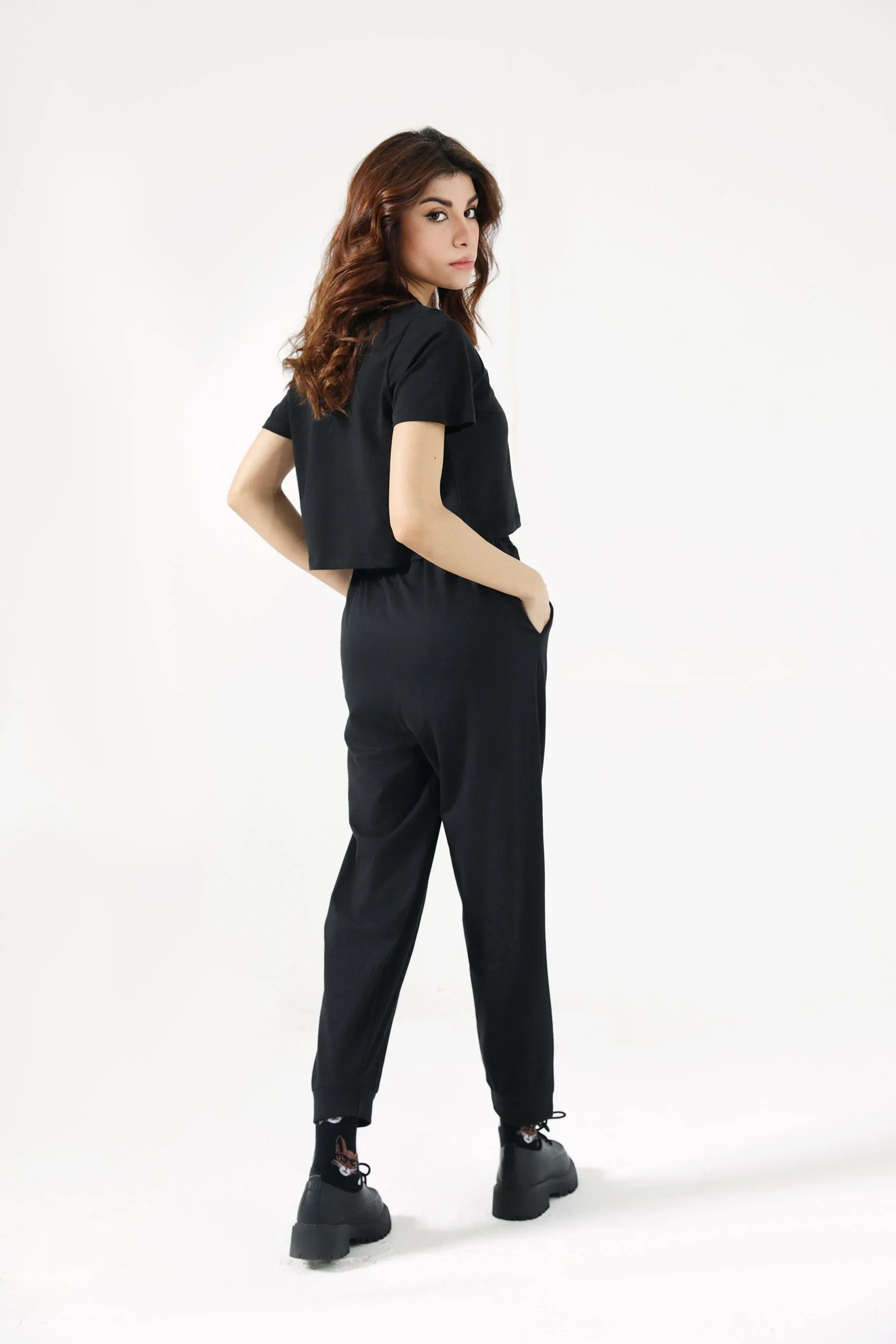 BASIC JOGGER PANTS SecureCargoPockets Side Pockets