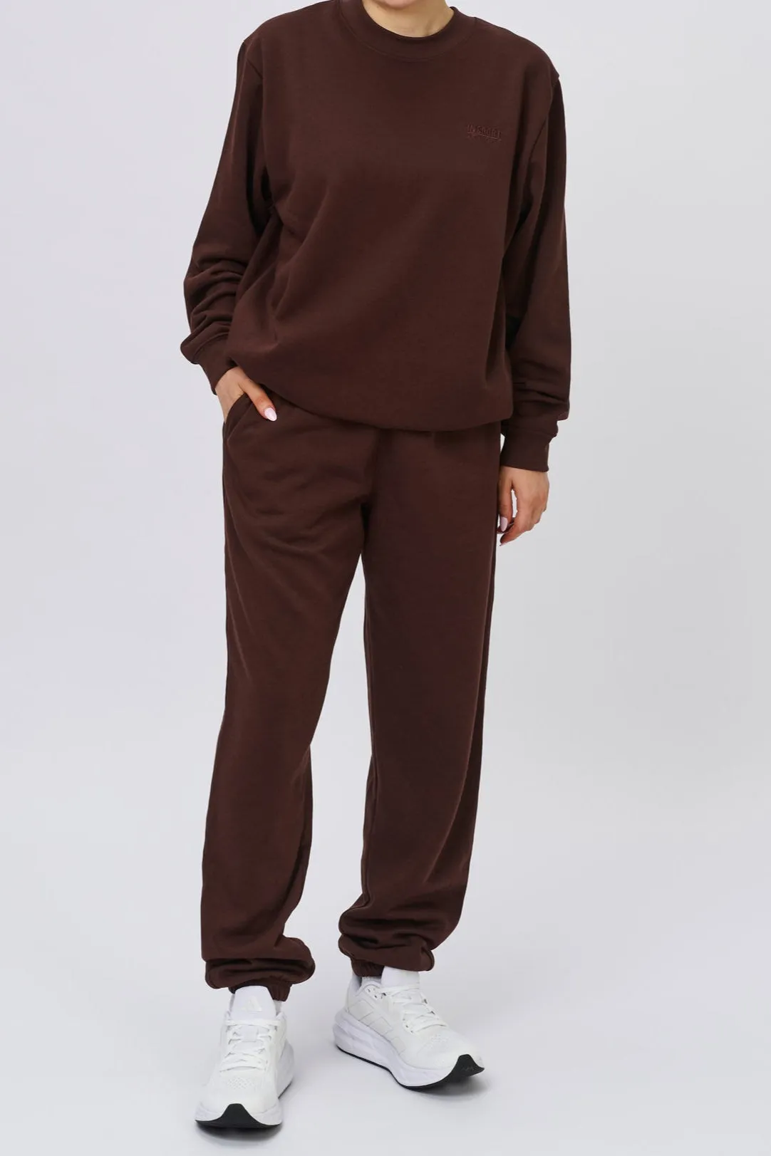 TearResistantMaterial Insport Unisex Alaska Chocolate Elastic Leg Trackpants