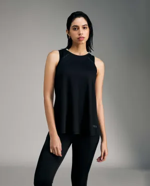 Feather Feel Tank Top Black Flexible Fabric Urban Flexible