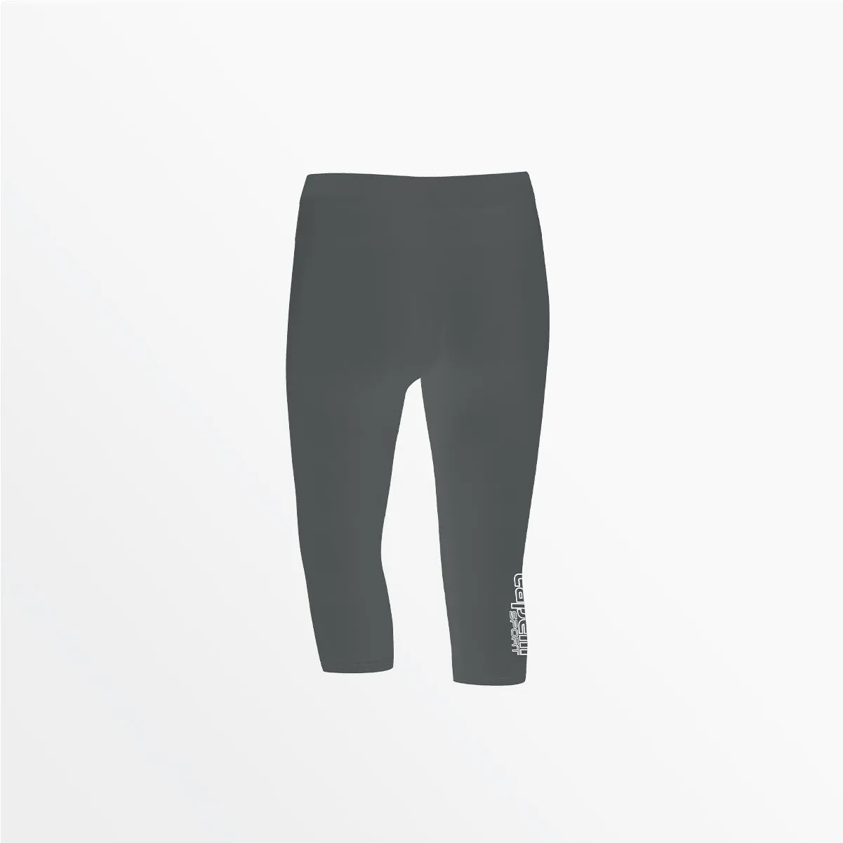 WOMEN'S MID RISE LOGO 3/4 COTTON LEGGINGS Relaxed trousers