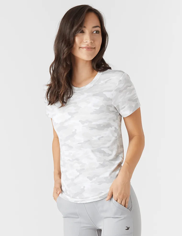Classic Wearable Glyder Simplicity Tee - White Camo