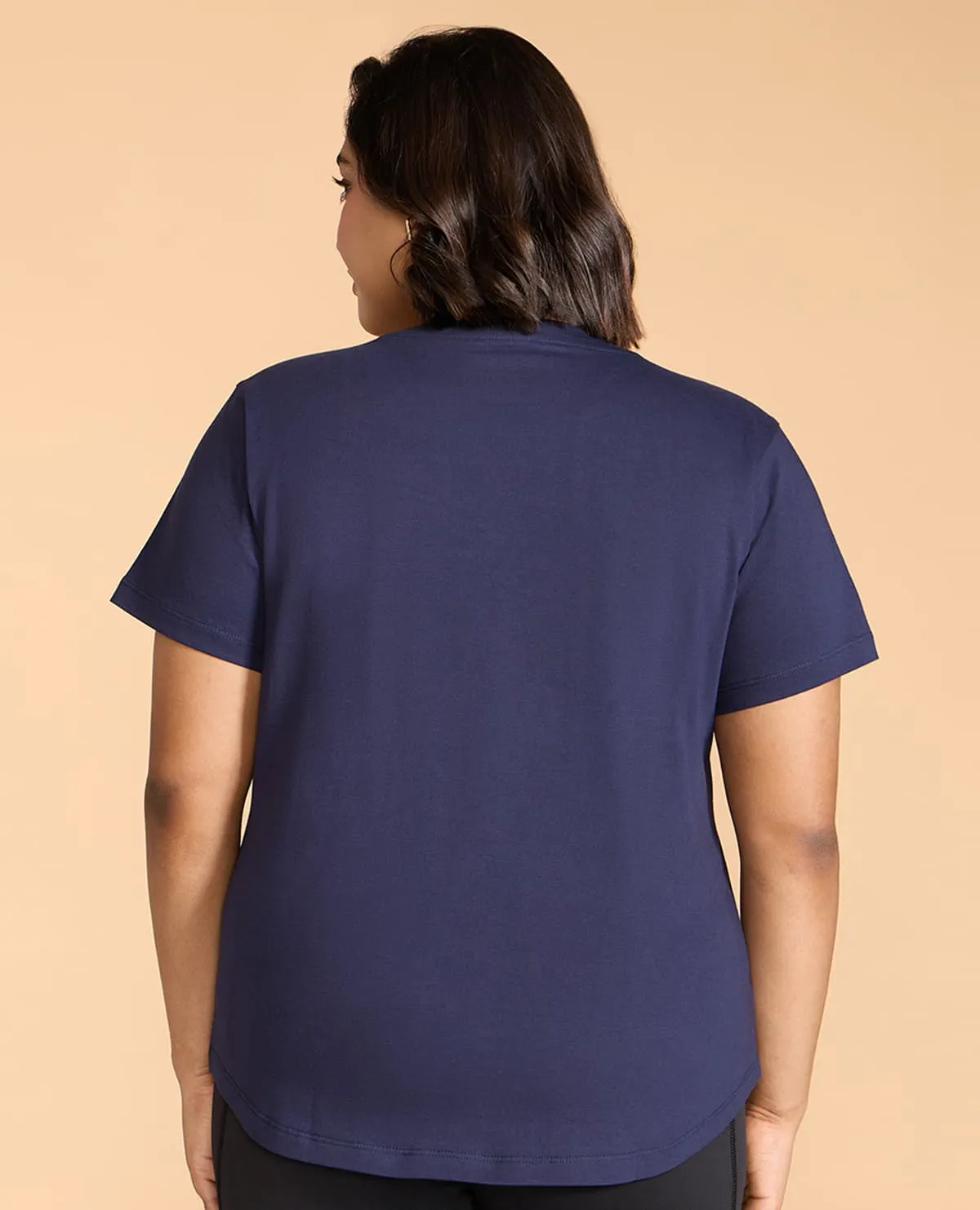 Everyday Style Easy-to-Match Women Solid Cotton Essential Top