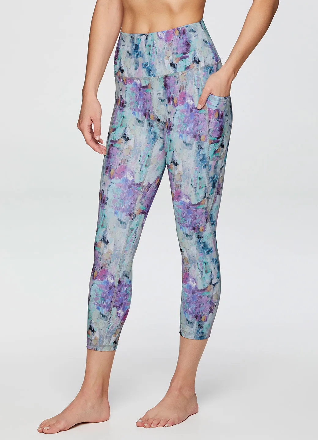 Seascape Ultra Hold Capri Plus Size Dance Studio