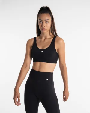 Stretch seams Velez Sports Bra - Black