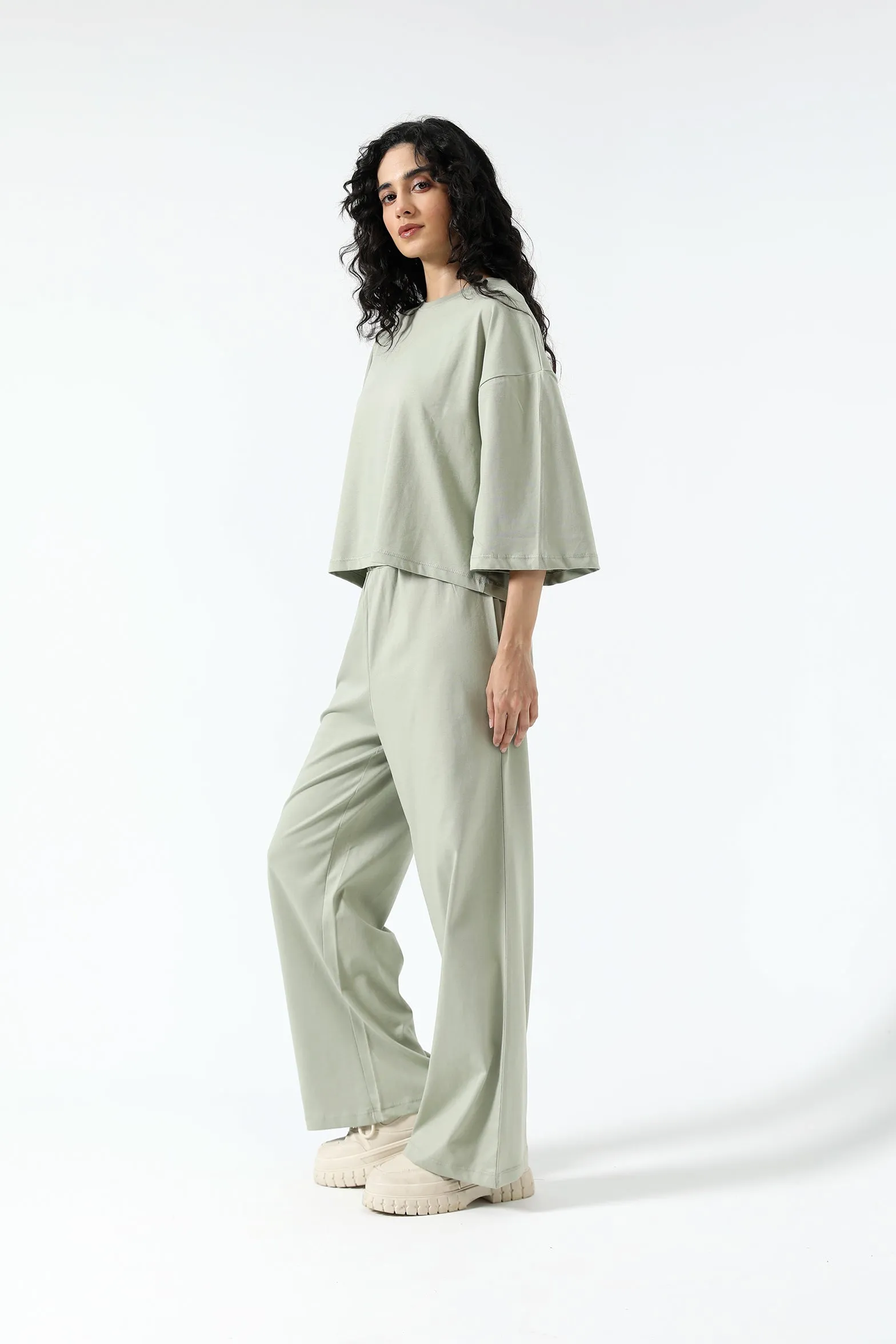 Breathable mesh BOX FIT TEE