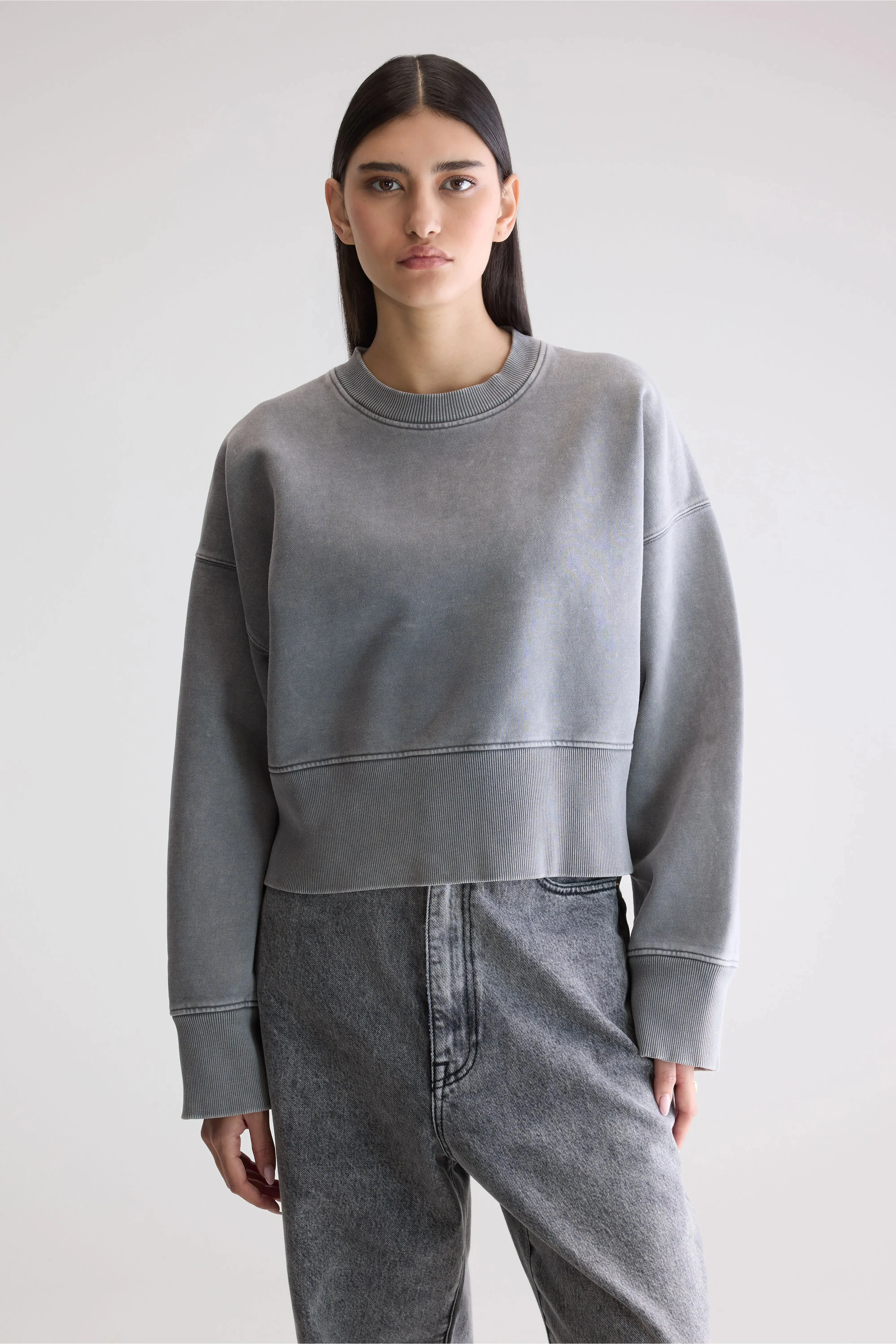 Outdoor Wear Warm Top Slenni crewneck sweatshirt (252 / W / IRON)