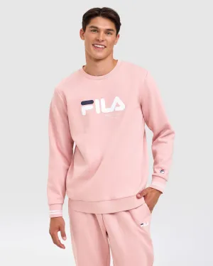 Fila Unisex Florence Pink Sweatshirt Shrink resistant