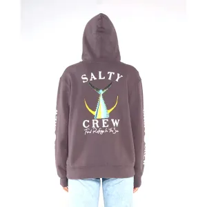 Relaxed Essentials Tailed Premium P/O Hoodie - Faded Black