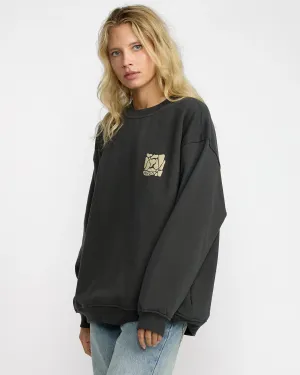 product beach style charm Baggie Boyfriend Crew - Pirate Black