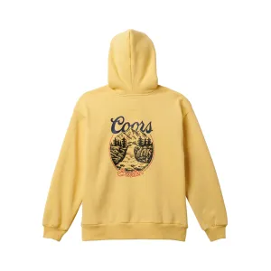 Women's Coors x Brixton Rocky Hooded Sweatshirt suitable for casual events Hooded