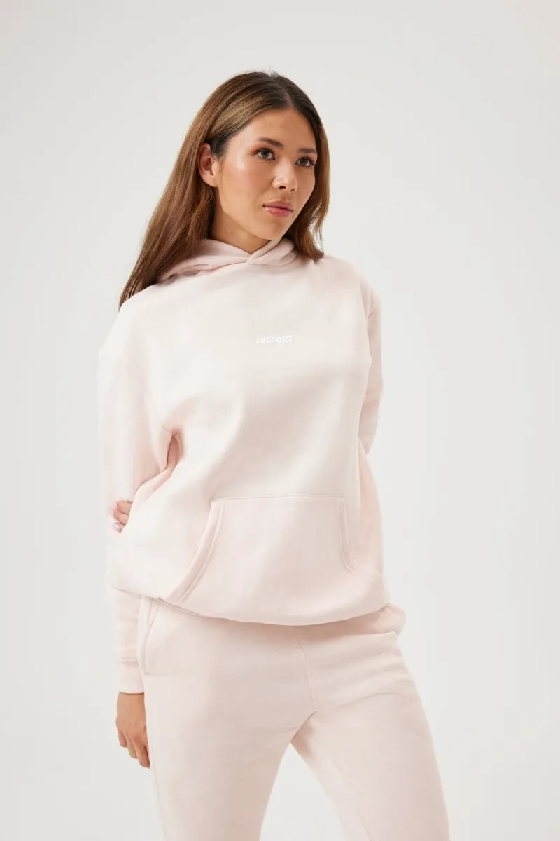 Insport Unisex Frankie Hood Pink Modern Look
