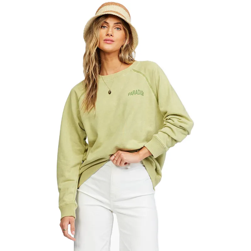 Cozy Chic Relaxed Style Salt and Sand Sweatshirt
