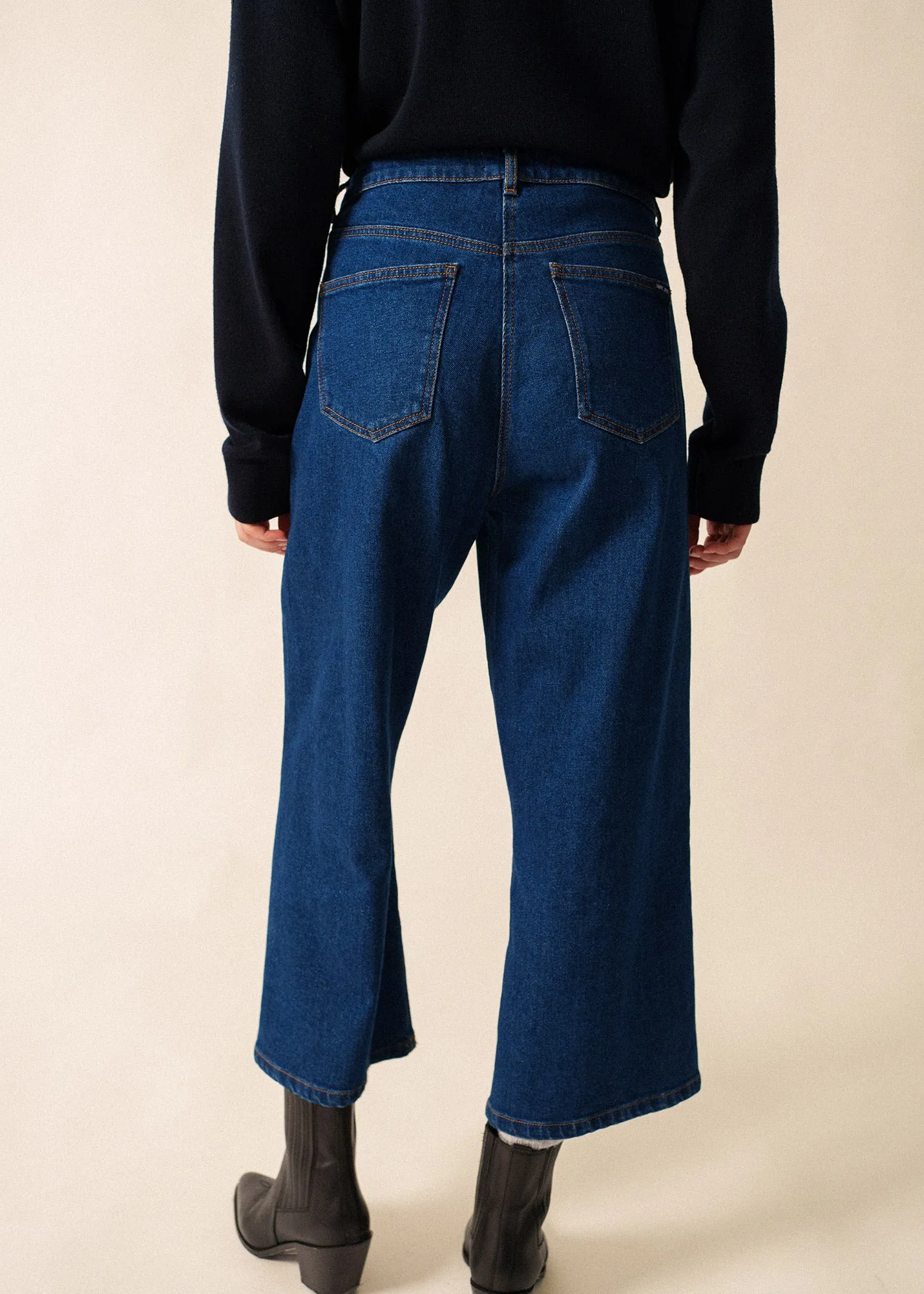 Maurine Straight Jeans ?C cotton (BRUT) Walk Mood Beach Ease