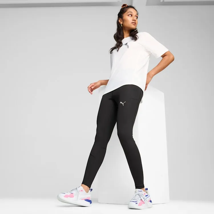 Puma Women's Evostripe Black Tight Wind Block Glow Up