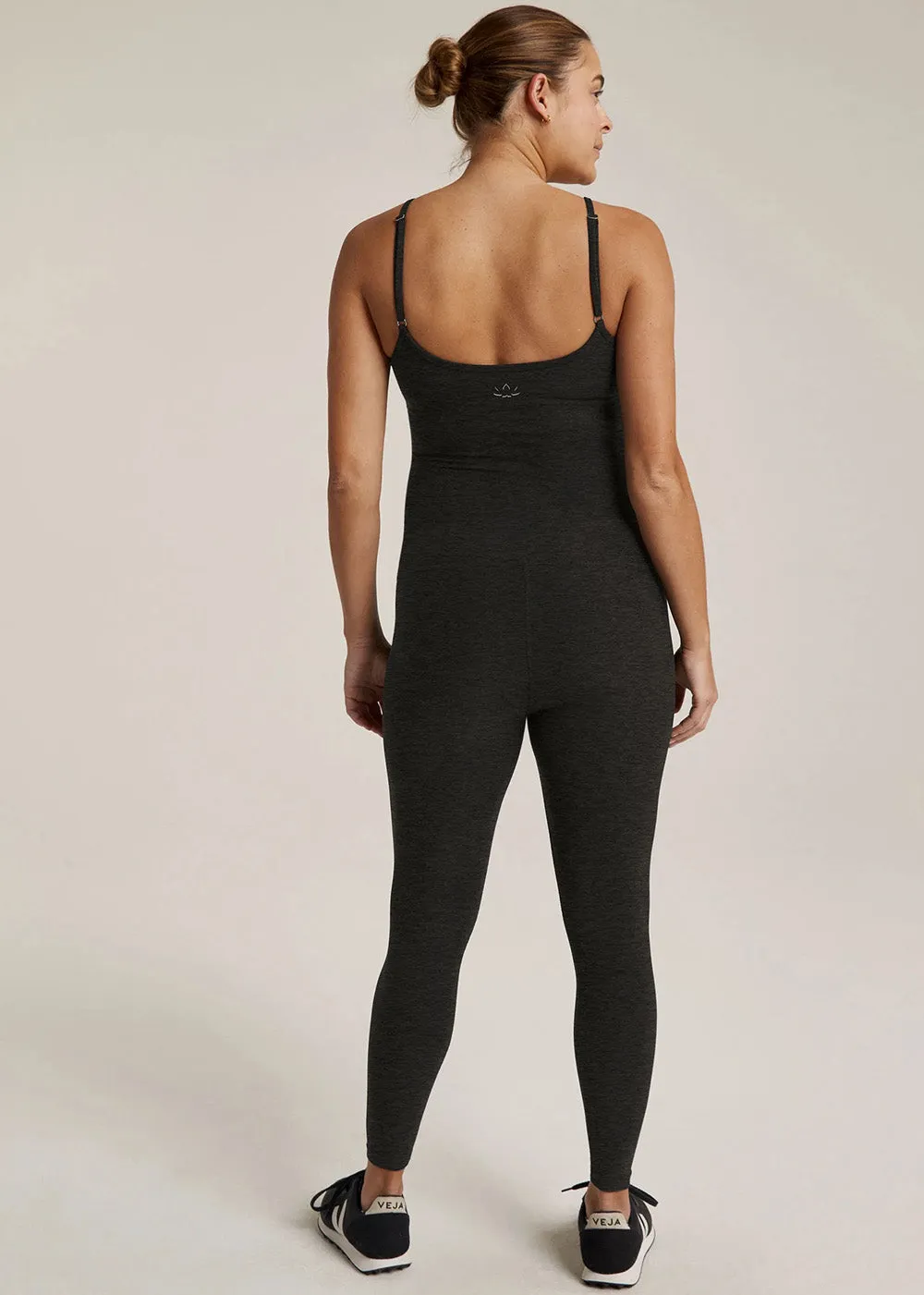 Practical Leggings Outdoor Gear Beyond Yoga Uplevel Maternity Jumpsuit - Darkest Night