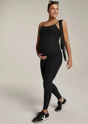 Star Mood Nature Glow Beyond Yoga Uplevel Maternity Jumpsuit - Darkest Night