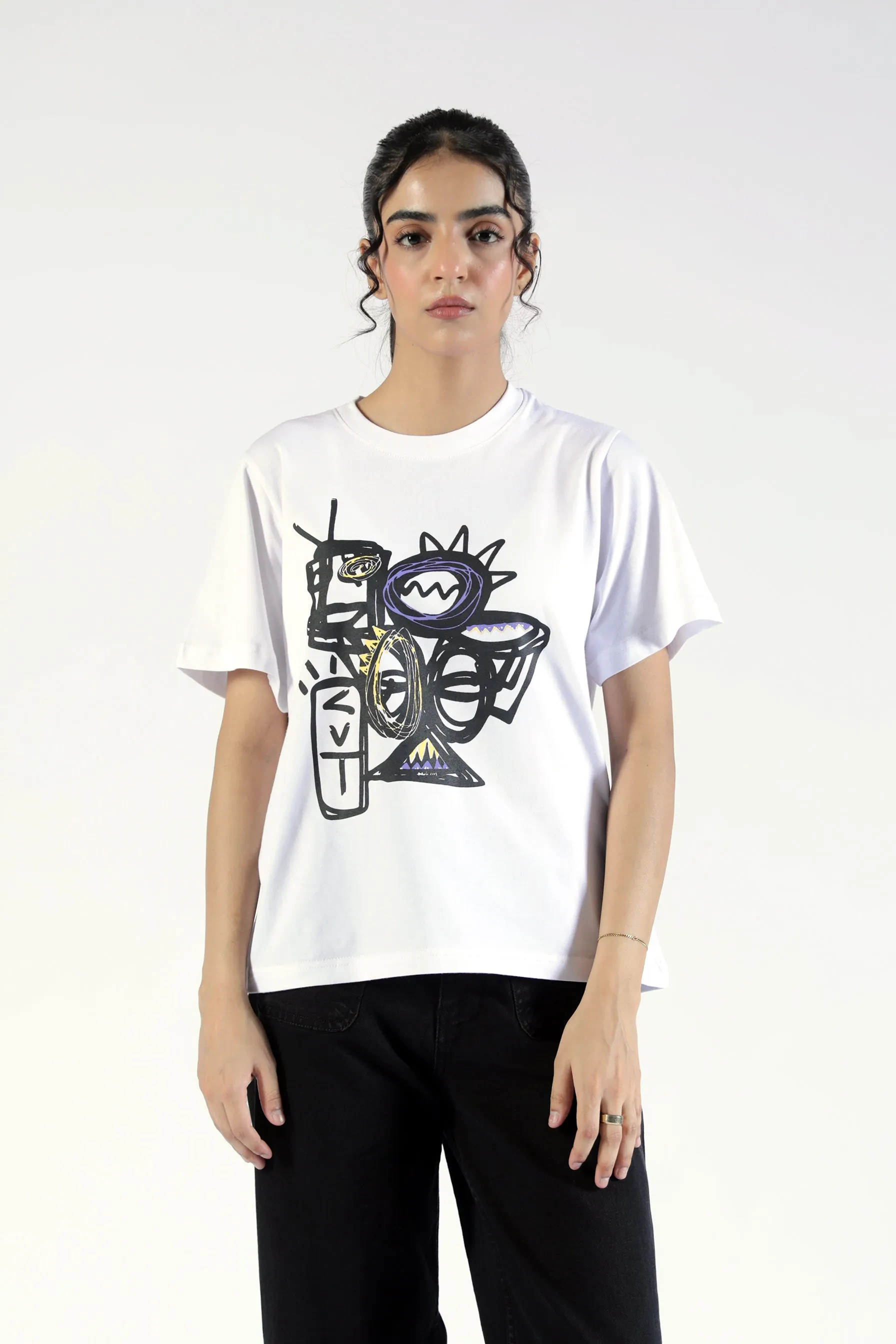 GRAPHIC REGULAR TEE Nature Glow