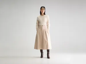 PressureRelief Seams Gala flared mid skirt (251 / W / MOON)