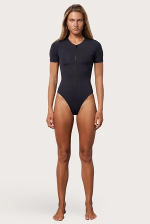 Surf Suit One Piece Swimsuit - Moonless Night UPF50 Rating