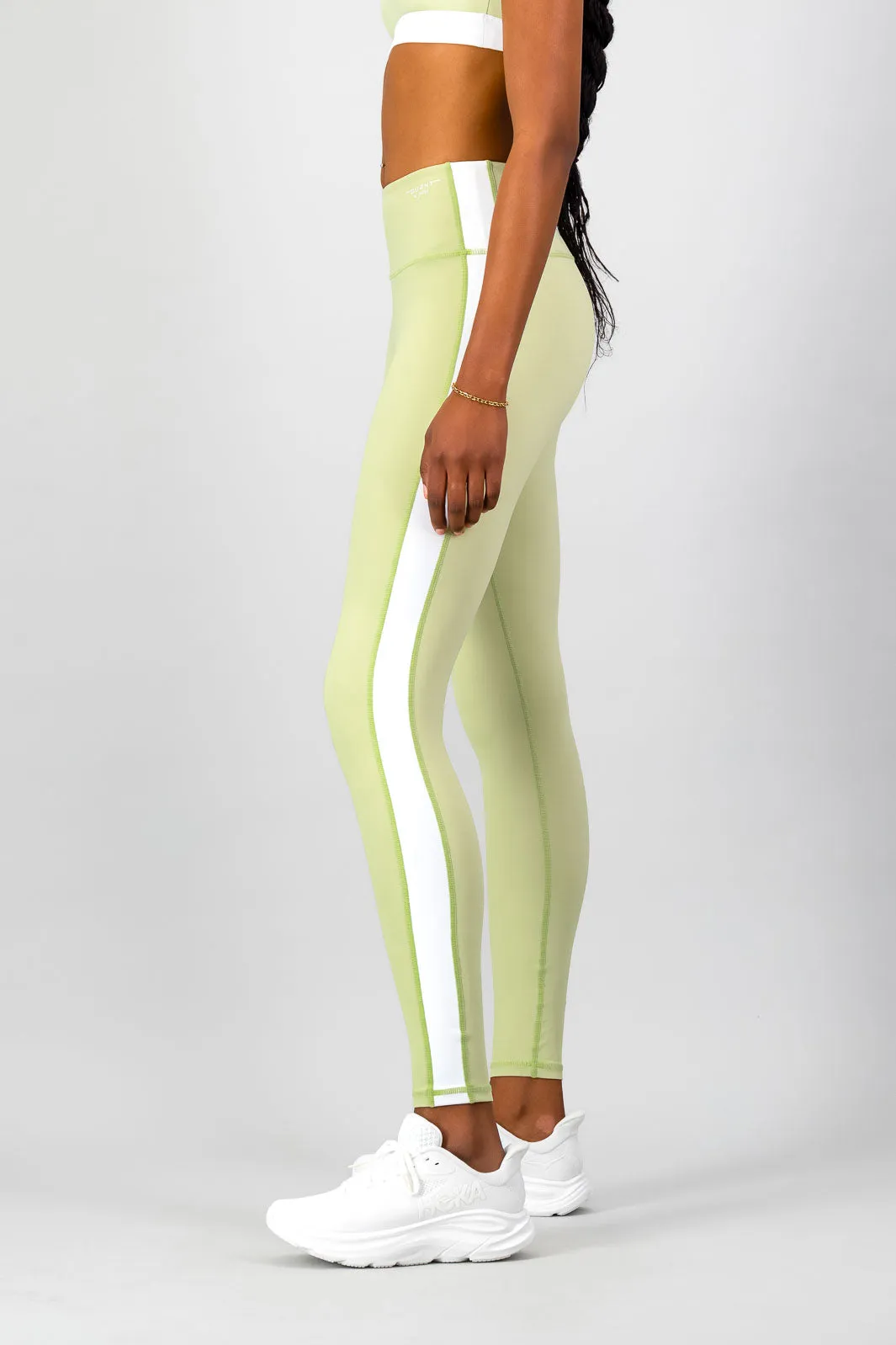 Burnt x You Legging - Aloe High Rise Fit