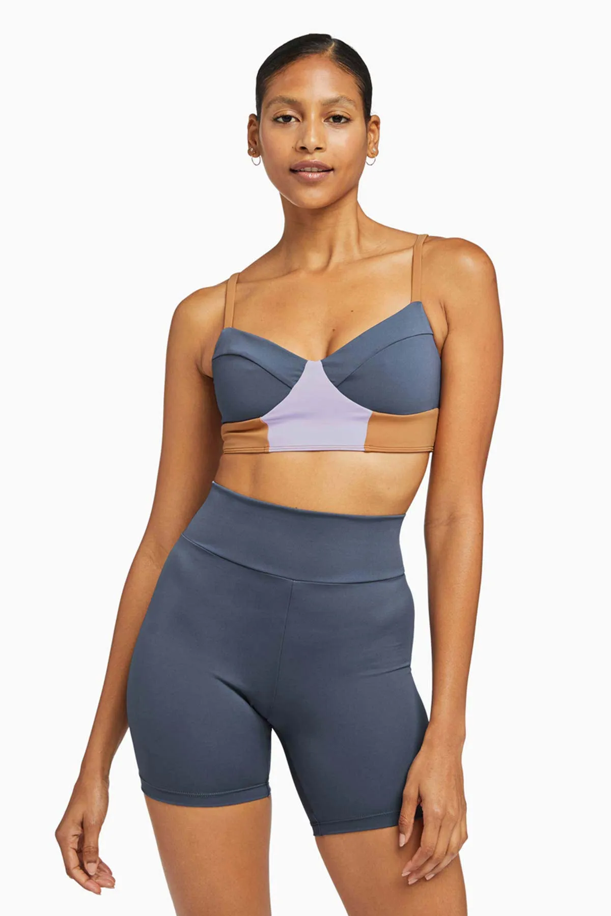 Loose Fit Friction Reducing Lining Nova Bike Short - Grey Pearl BioSculpt