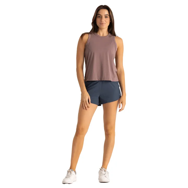 Womens Bamboo Lined Active Breeze 3" Short Warm Layers