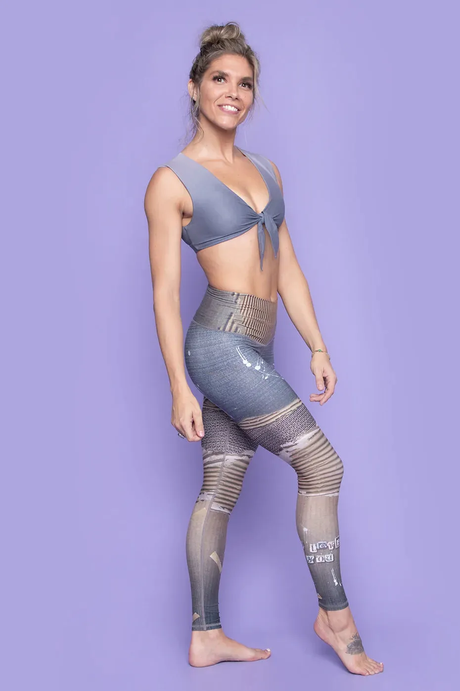Active Lifestyle Compression Support Niyama Sol Tomorrowland Barefoot Legging