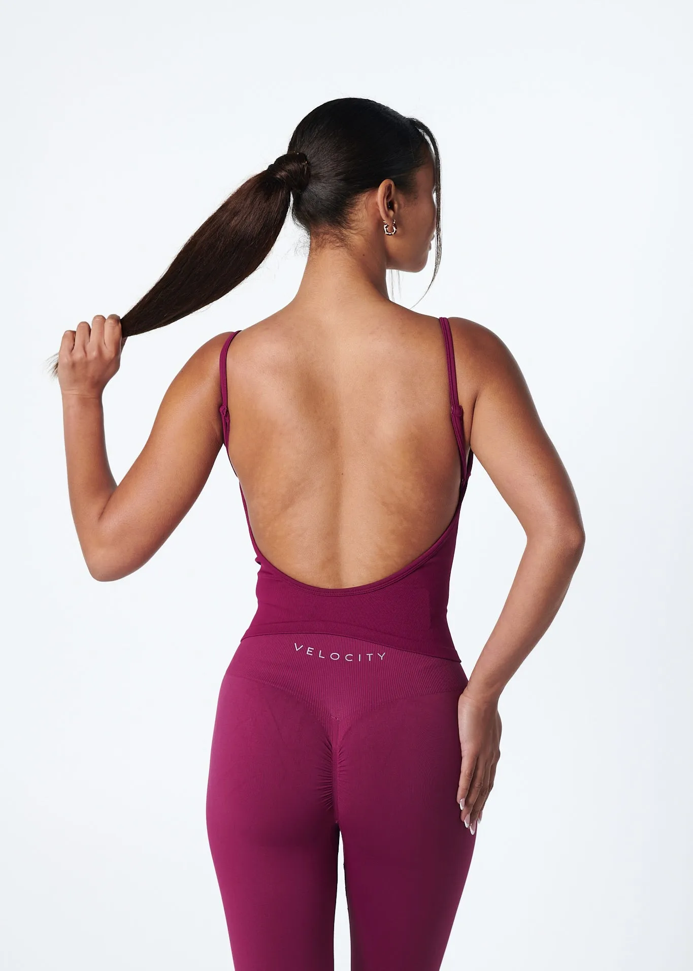 Comfortable Lounge SIGNATURE ADJUSTABLE TANK - BERRY