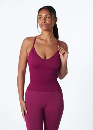 Casual Footwear Kind Soul SIGNATURE ADJUSTABLE TANK - BERRY