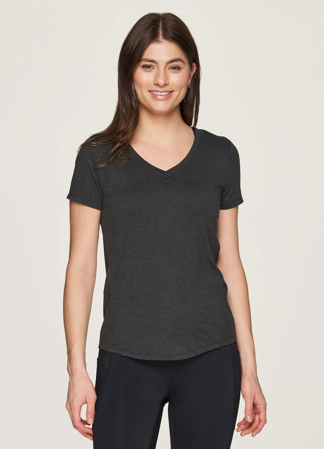 Soft Finish Cozy Essentials Stratus Super Soft V-Neck Tee