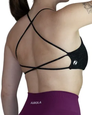 LowMaintenanceFabric FlexibleMaterial AUROLA Earth Sport Bra