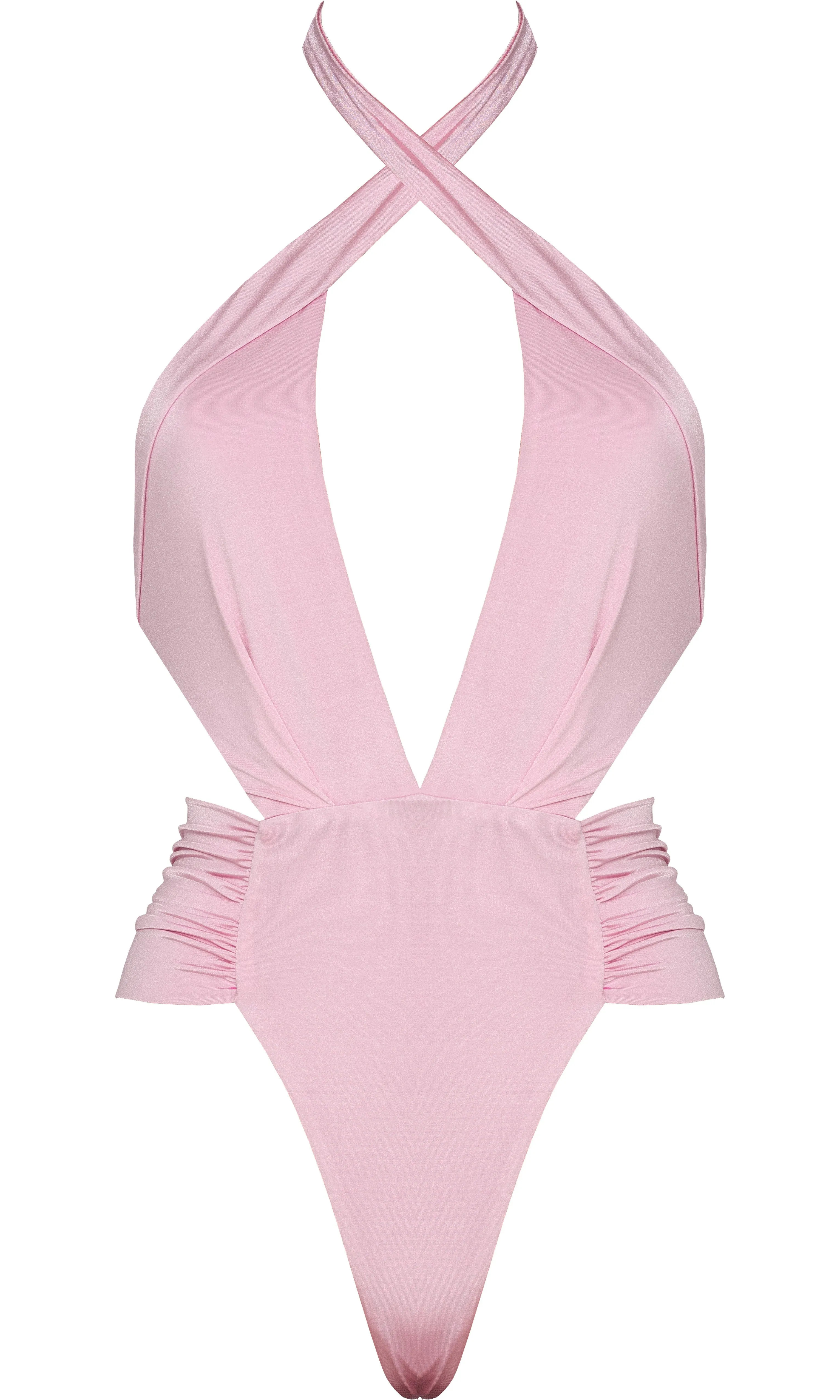 Anti Slip Banding Breathable mesh lining MELANIE SWIMWEAR