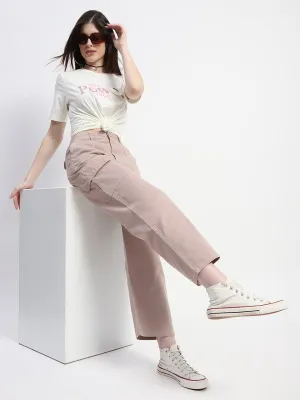 Madame Relax Fit Khaki Cargo Pants Sweat Resistant NonSlipInnerGrip