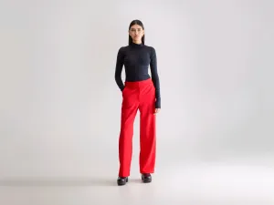 Sunrise straight trousers (252 / W / SANGUINE) Smooth Fit Lining