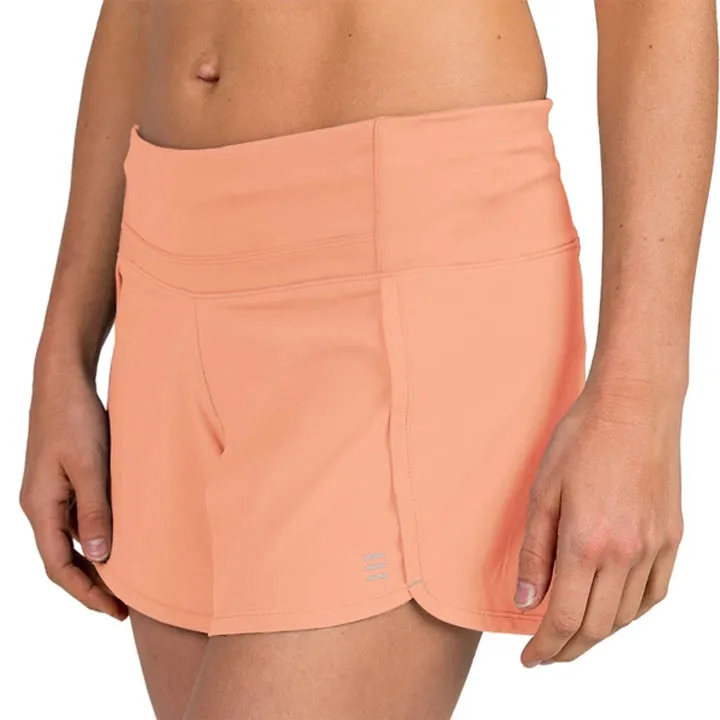 Basic Look Flexible Side Panels Womens Lined Breeze Short