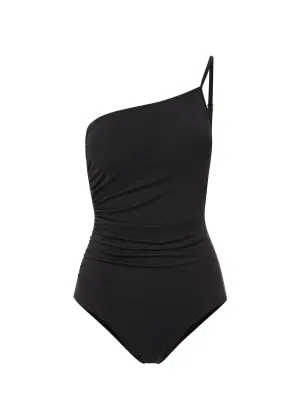 Built In Liner Kara One Piece Black Satin