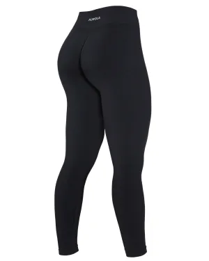 Essential Piece Body-Conscious Fit AUROLA Energetic Middle Waist Workout Leggings