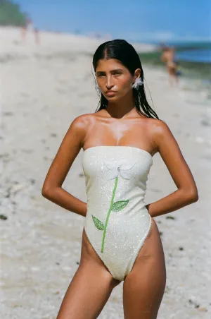 Lily One Piece Coastal Relaxation UV Protective Fabric