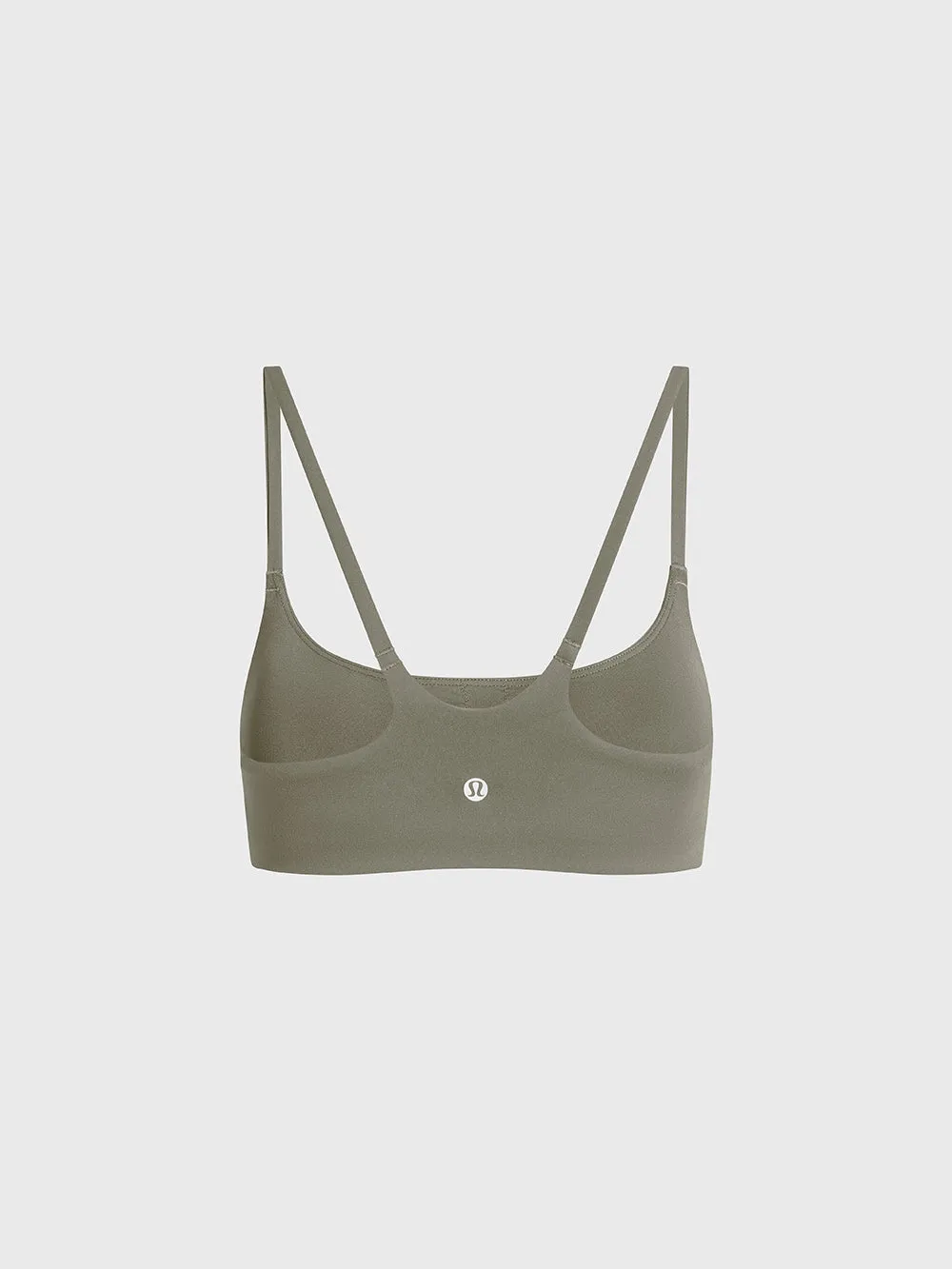 Multicolor fitness clothes LULULEMON ASH GREY WUNDER TRAIN STRAPPY RACER BRA A/B