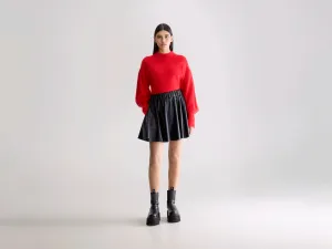 Hezza mini skirt (252 / W / BLACK) Calm Core