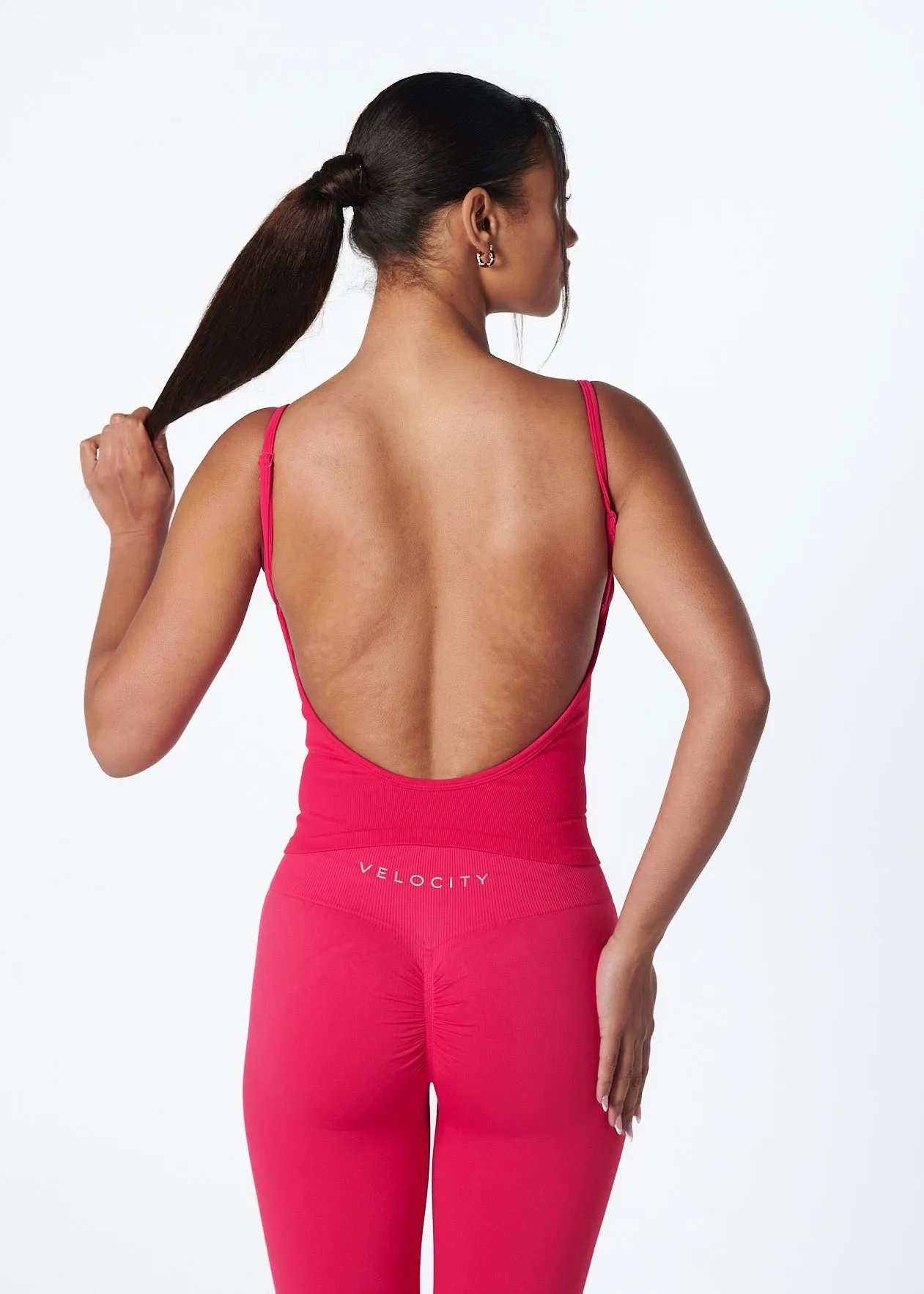 SIGNATURE ADJUSTABLE TANK - CHERRY Summer Wear