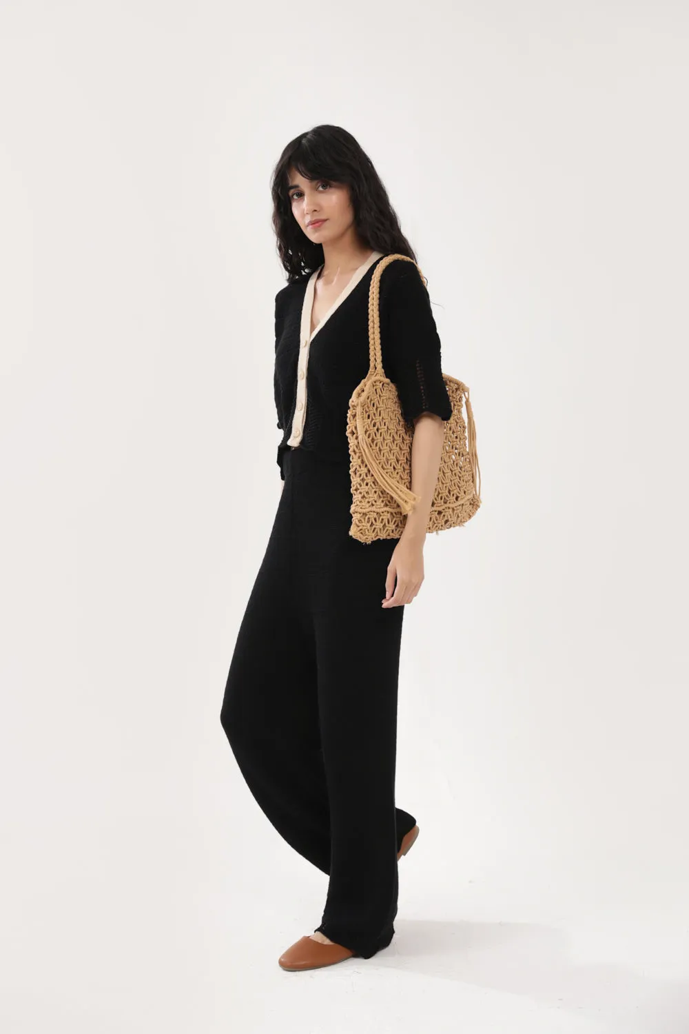 Elegant Coat CROCHET KNIT TOP