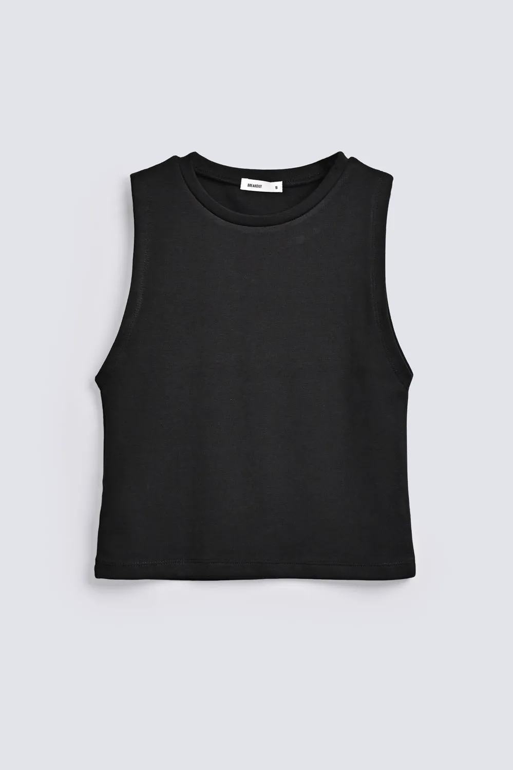 CROPPED TANK TOP WrinkleResistantFabric